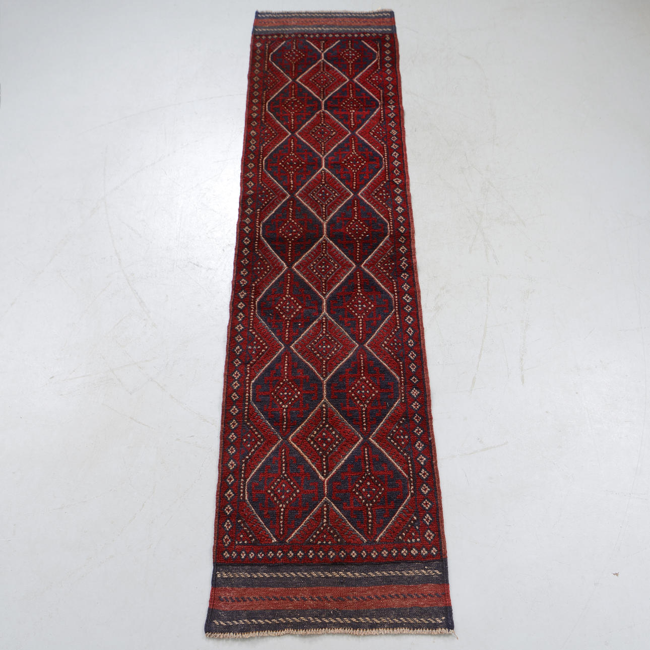 GALLERIMATTA, afghan, 250 x 61 cm.