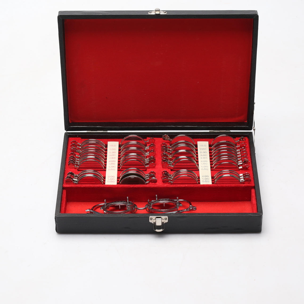 TEST LENSES for opticians, 20th century.