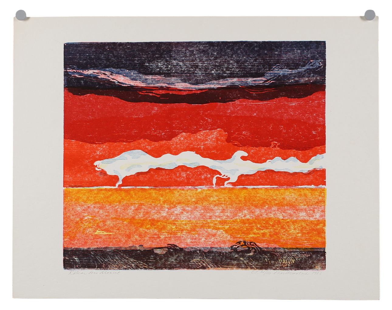 8 LITOGRAFIER, signeret og nummereret.