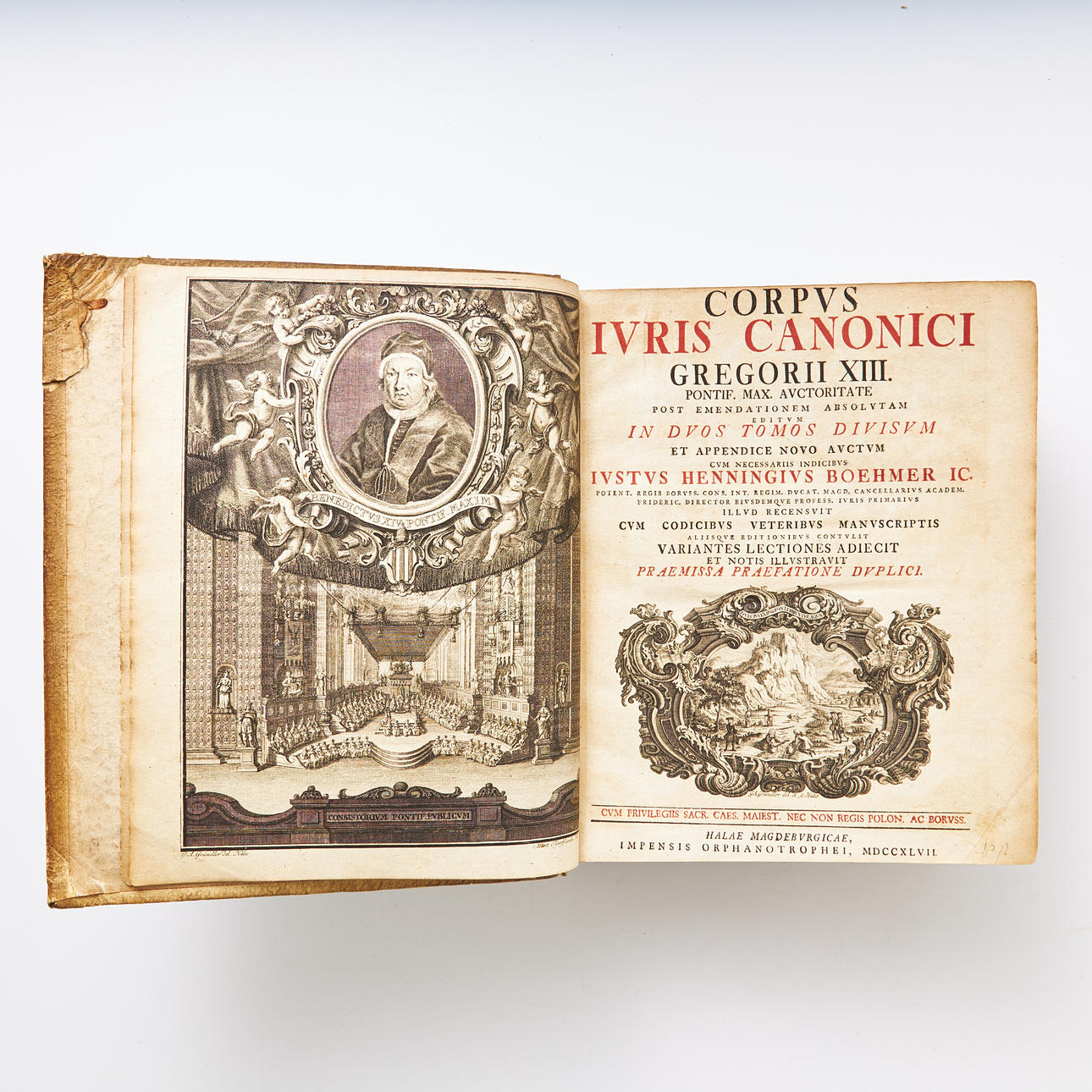 CORPUS JURIS CANONICI 1747.