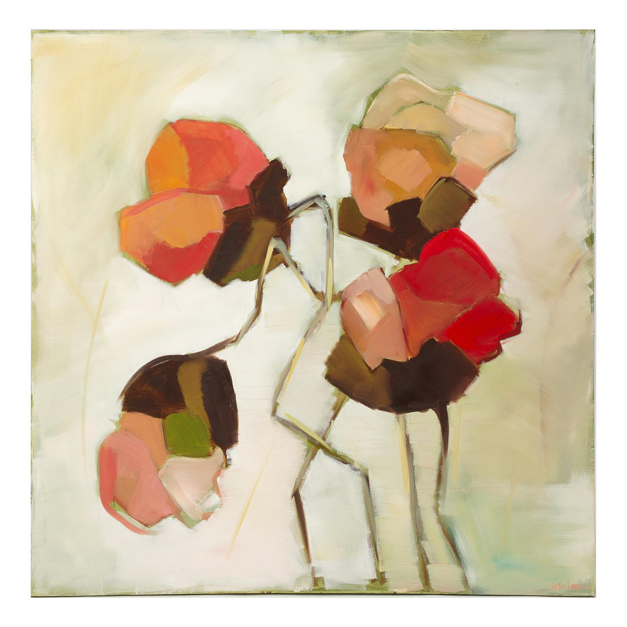 SOFIA BERGMAN. Olja på duk, signerad.