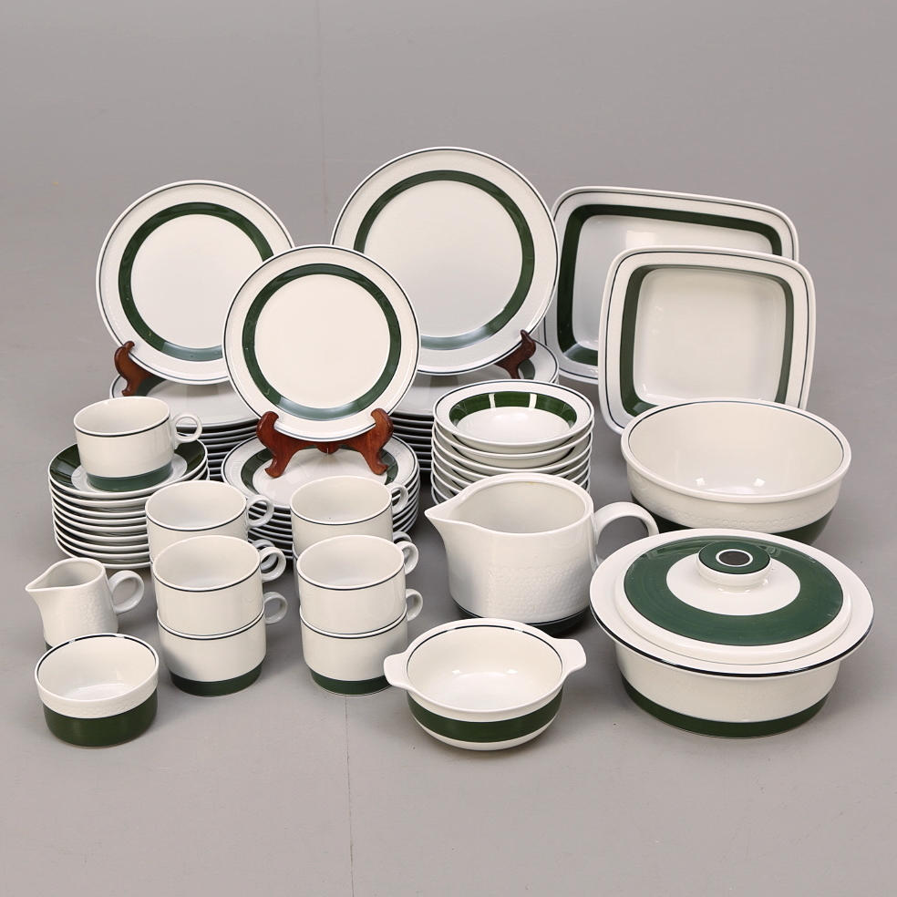 MAT-/TESERVIS, 52 delar, Taffel Rörstrand.