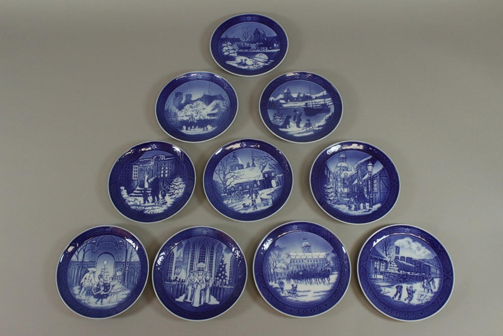 ROYAL COPENHAGEN julplatta 1990-99.