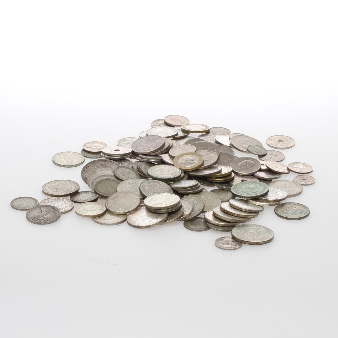 MYNT, delvis silver.