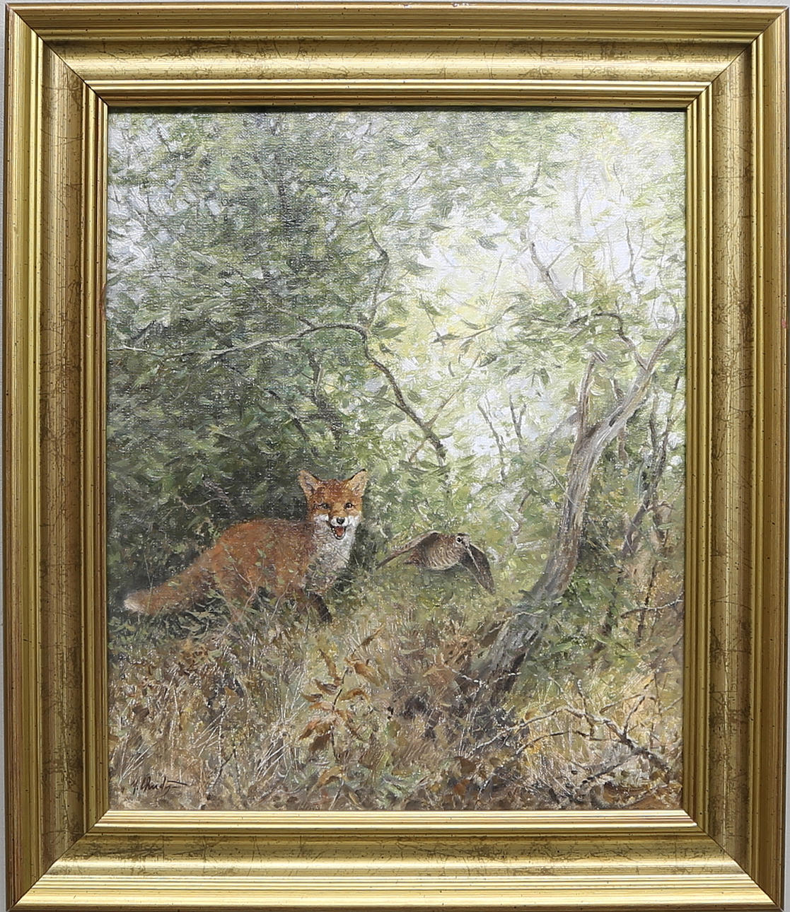 JAROSLAW CHUDY. Olja på duk, signerad.