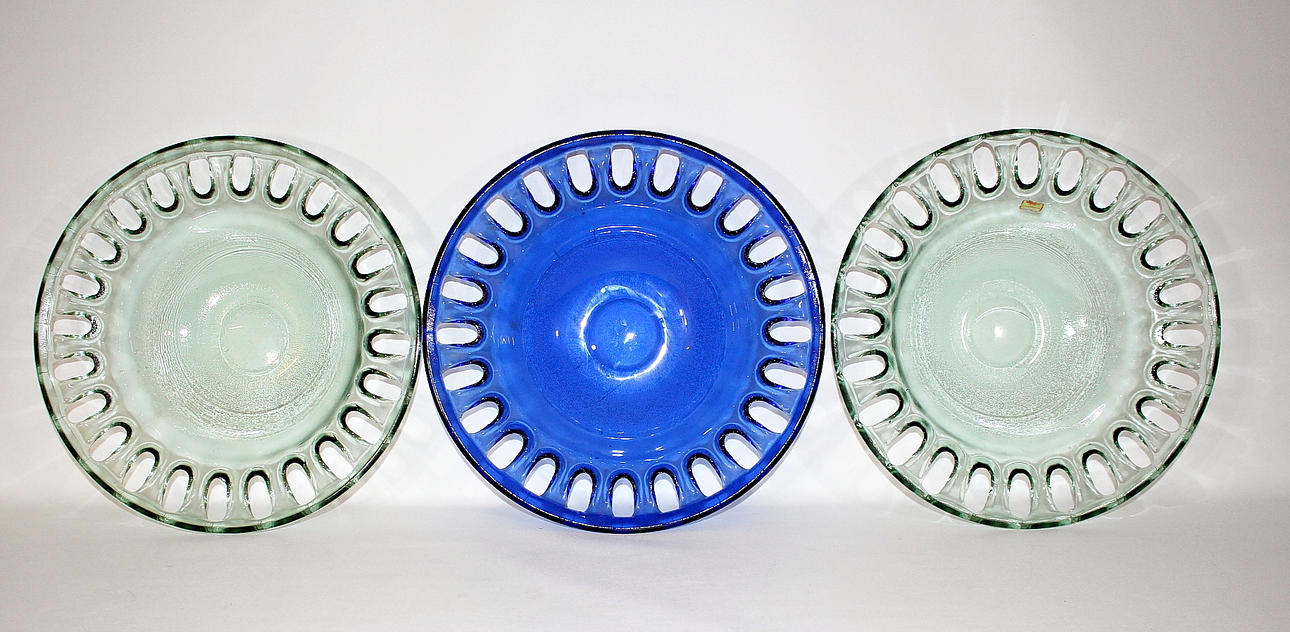 FAT. glas, 3 st, JOSKA design, Glaskunstverkstätten.