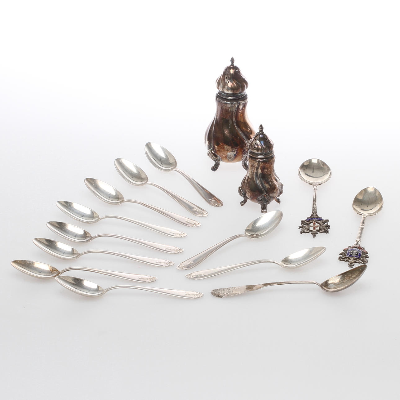 PARTI SILVER, skedar och ströare, mestadels 1900-tal.