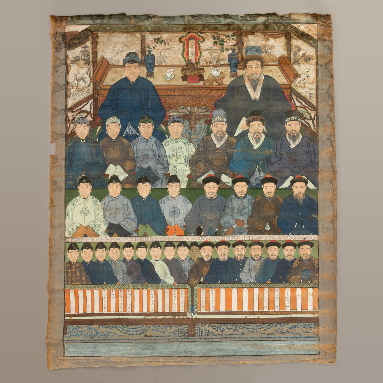 Ahnenbild, China, 1 Hälfte 20. Jh.