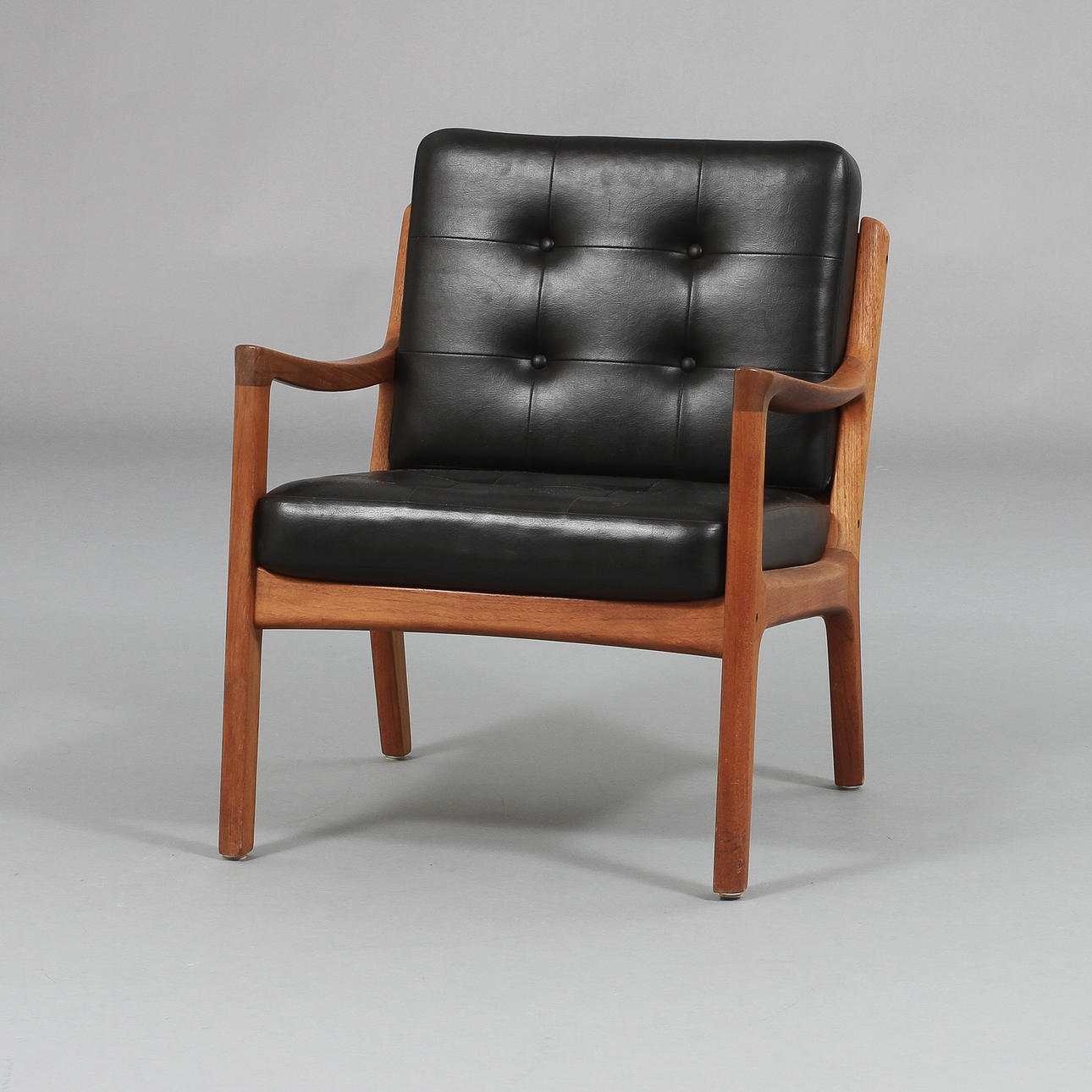 KARMFÅTÖLJ, modell 169, Ole Wanscher för France & Daverkosen.