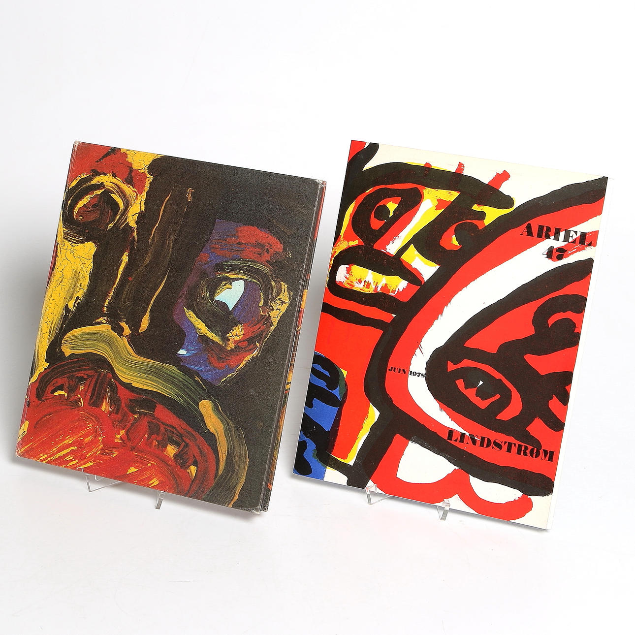 BOK, Bengt Lindström, signerad med dedikation samt GRAFISKA blad, 3 st, osignerade.