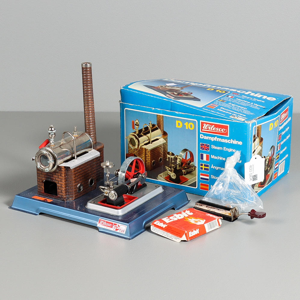 DAMPMASKINE Wilesco D10.