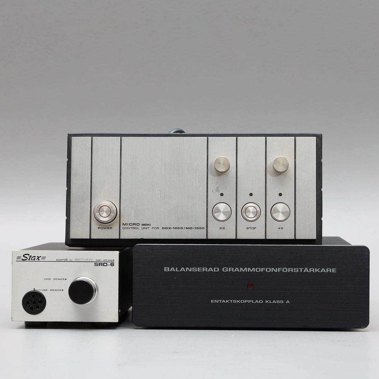 HIFI SAMLING, 3 delar. Övrigt - Modern Teknik & Elektronik - Auctionet