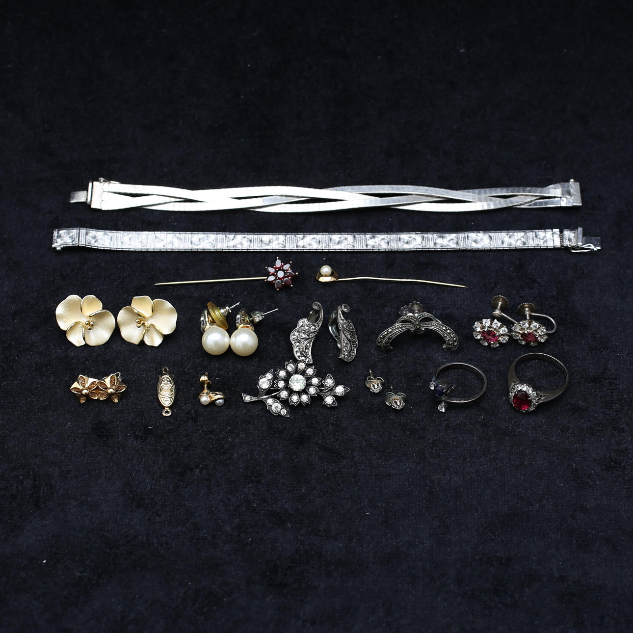 PARTI SMYCKEN, guld silver mm.