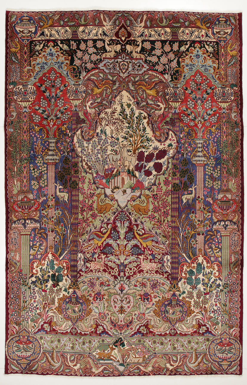 MATTA, Persisk, Kashmar figural, 300x195 cm.