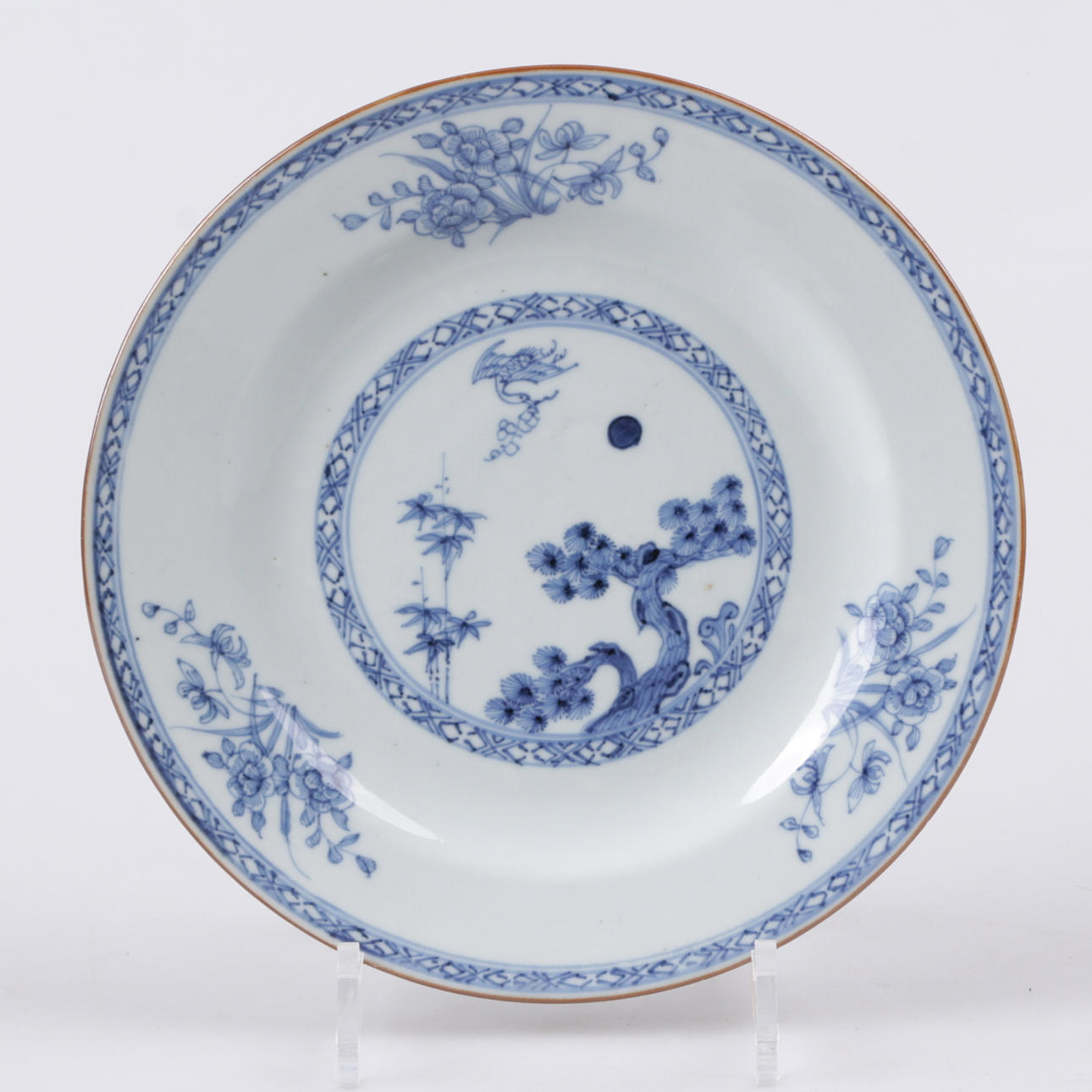 TALLRIK, kompaniporslin, Qianlong, Kina.