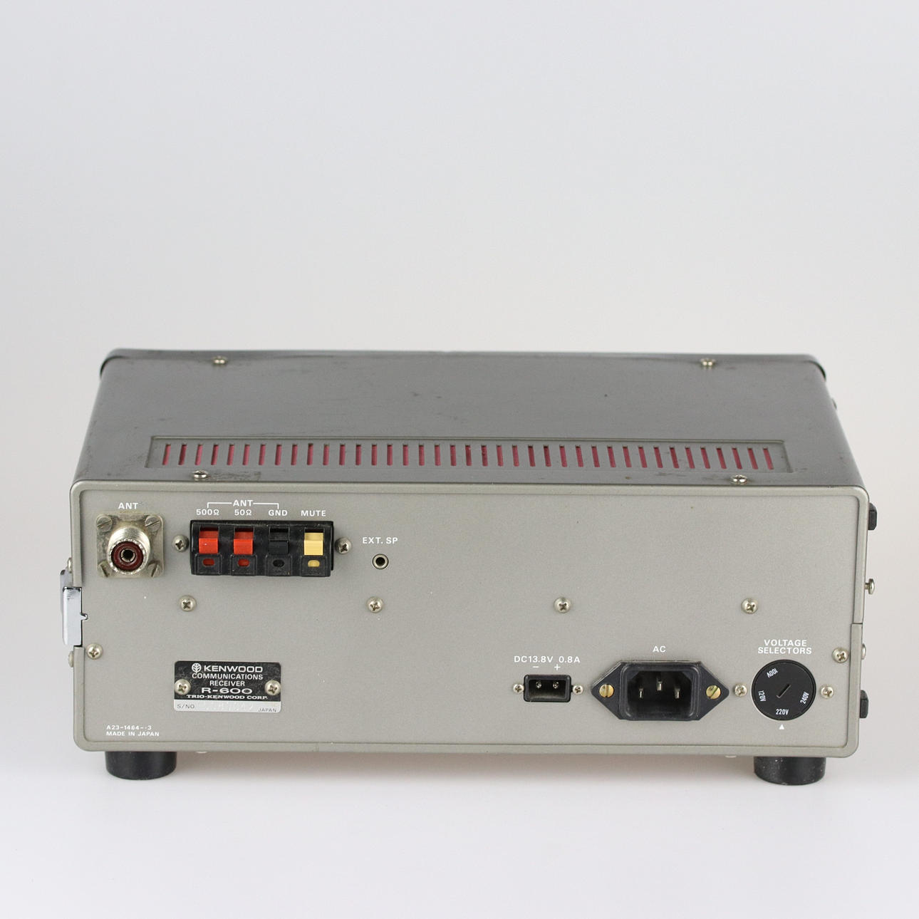 A KENWOOD communications receiver, model R-600, Japan, 1980s