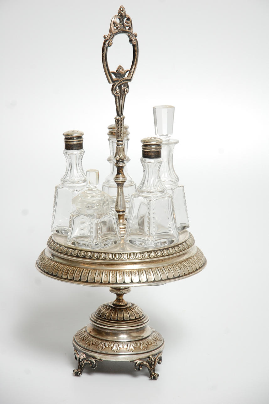 SERVERINSSTÄLL, nysilver 1800-talets senare del.