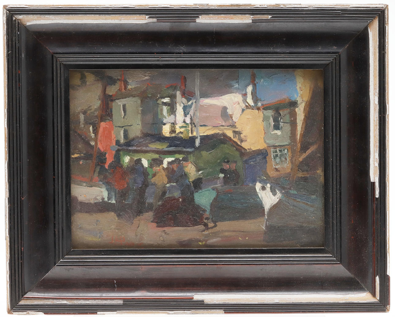 JOHN ANTHONY PARK (1880-1962). FISHWIVES IN ST IVES.