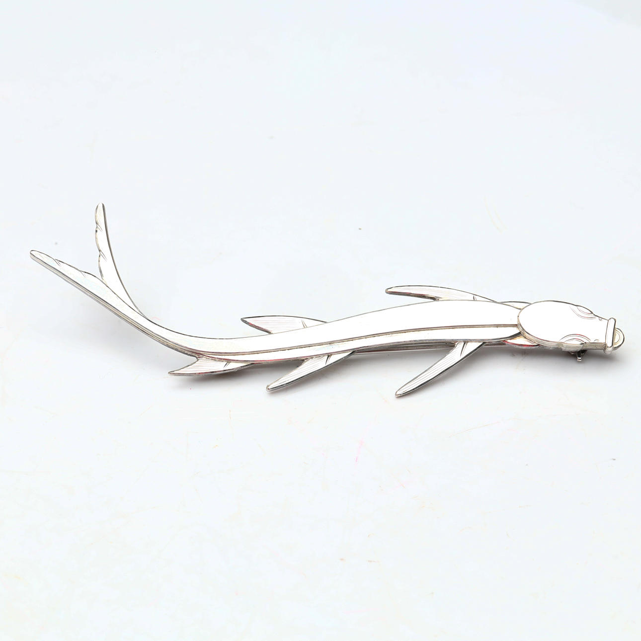 WIWEN NILSSON. BROOCH, sterling silver, 1963.