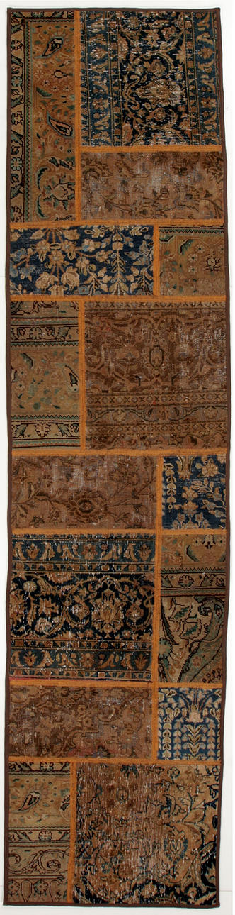 GALLERY CARPET, Persian, Patchwork, 300x73 cm.