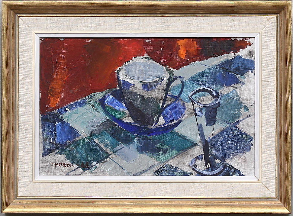 PÄR THORELL. Olja på duk, signerad och daterad -68.