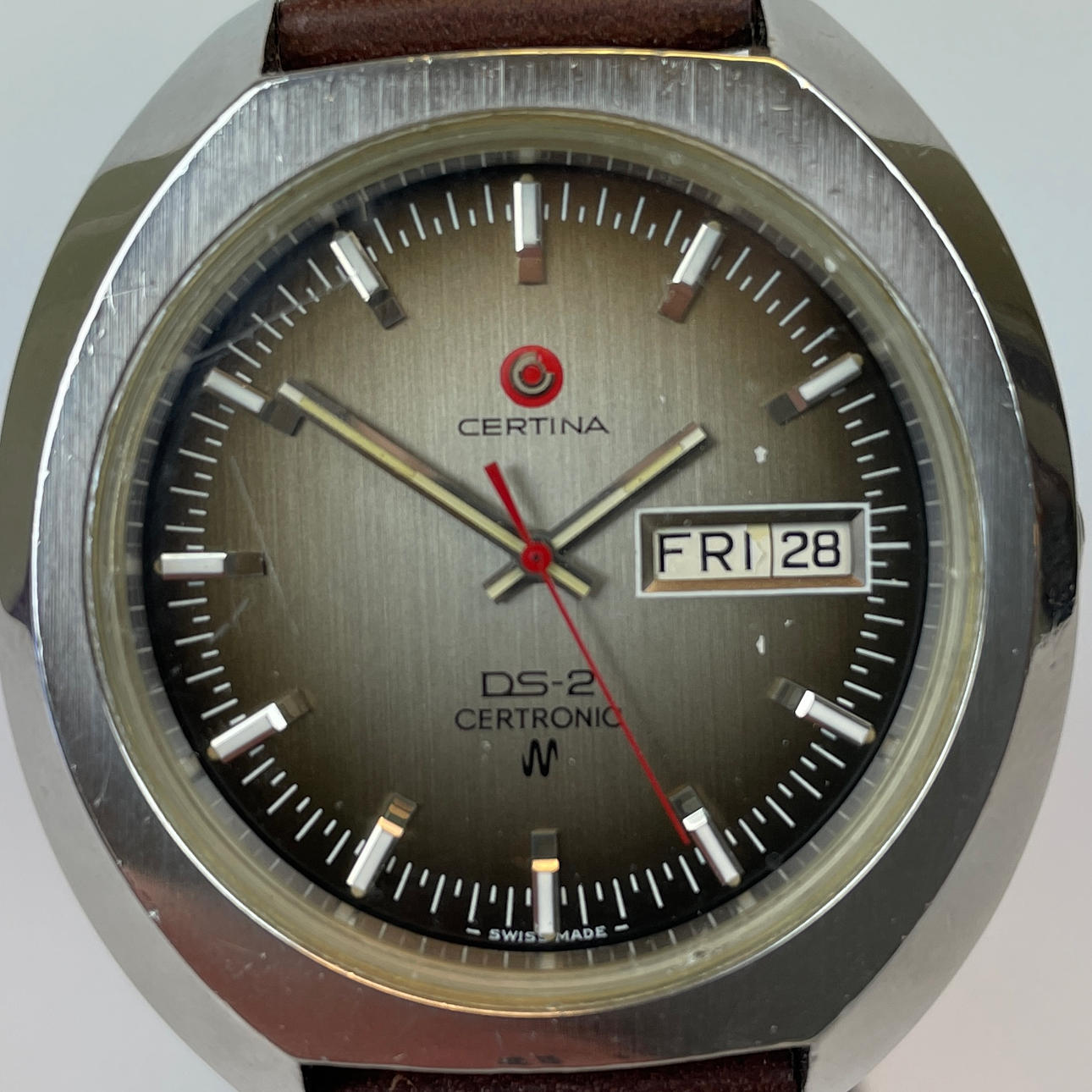 WRISTWATCH, Certina DS-2 Certronic. 1970s.