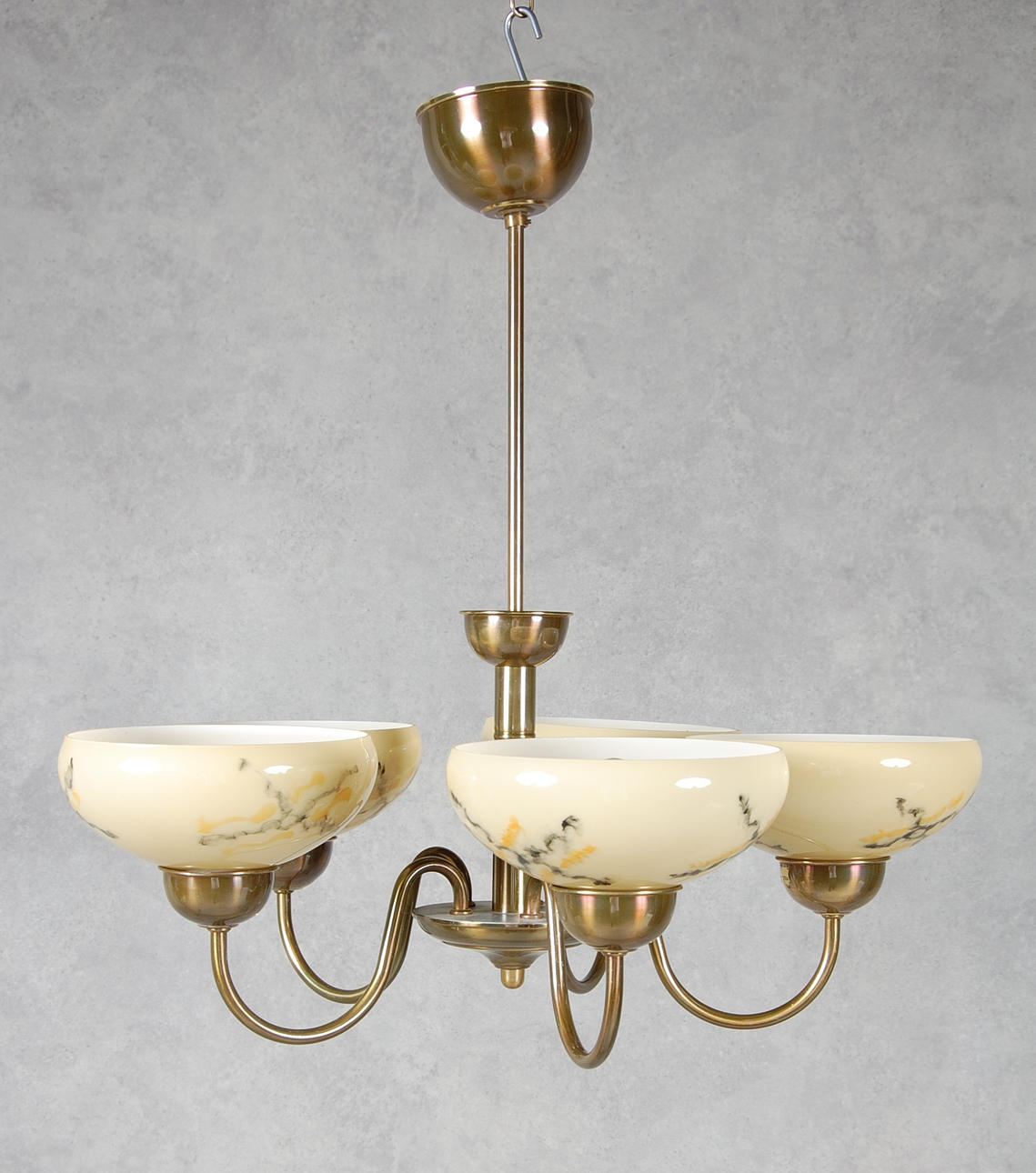 TAKLAMPA, art deco stil, Karlskrona Lampfabrik.