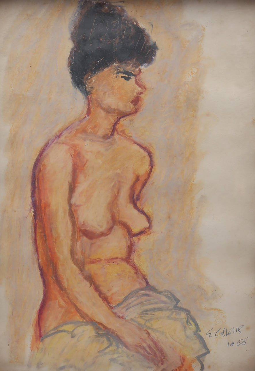 EDUARD CASTELLS. Una joven.