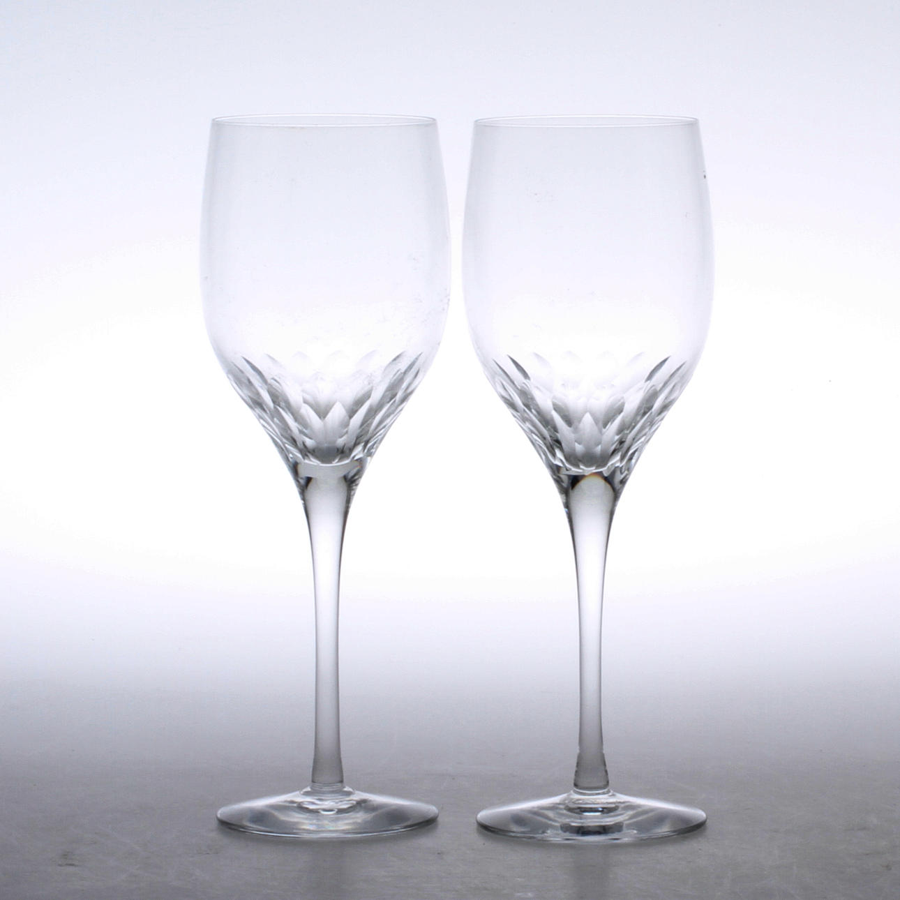 VINGLAS, 12 st, "Prelude", Nils Landberg för Orrefors.