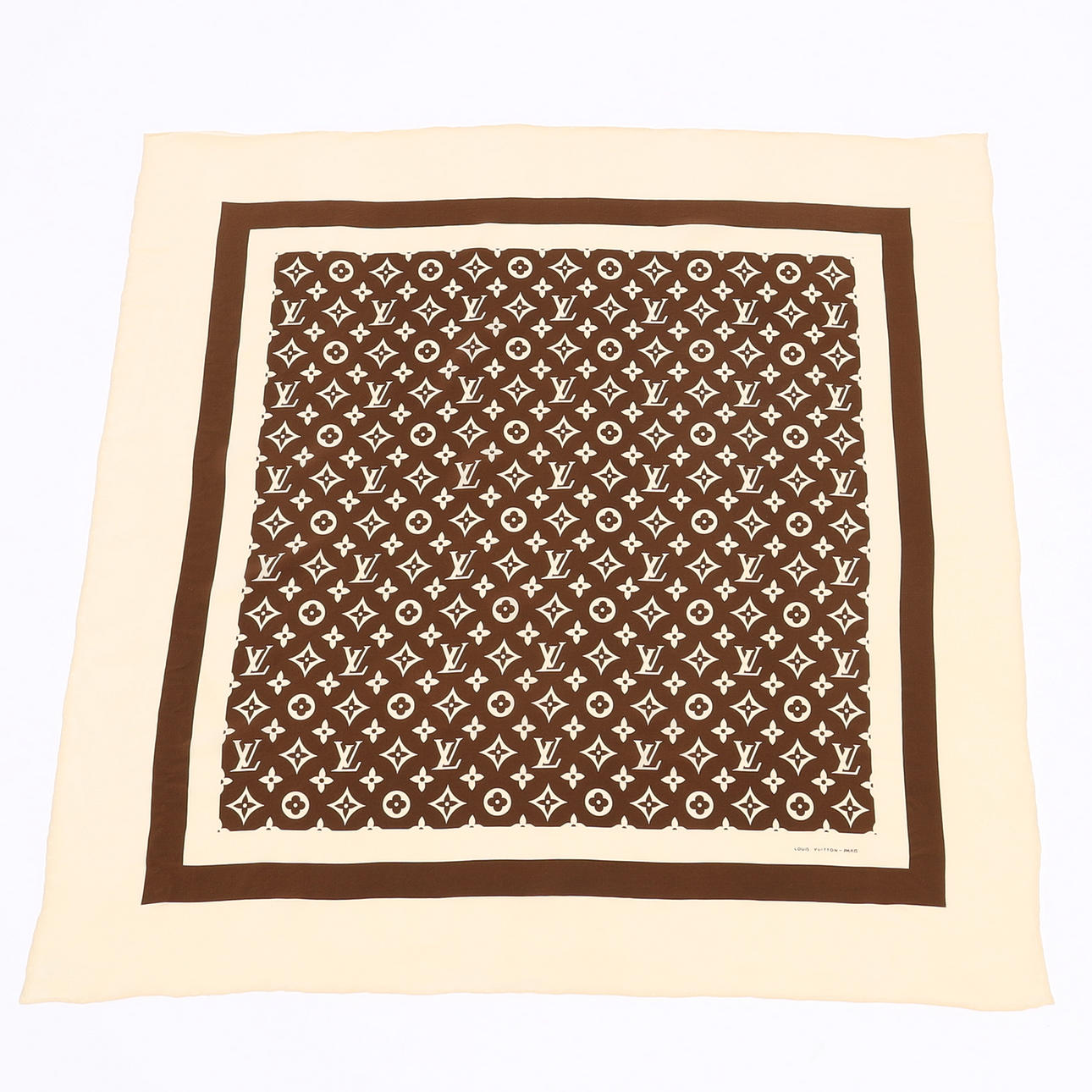 LOUIS VUITTON, ein Seidentuch, 20. Jahrhundert.
