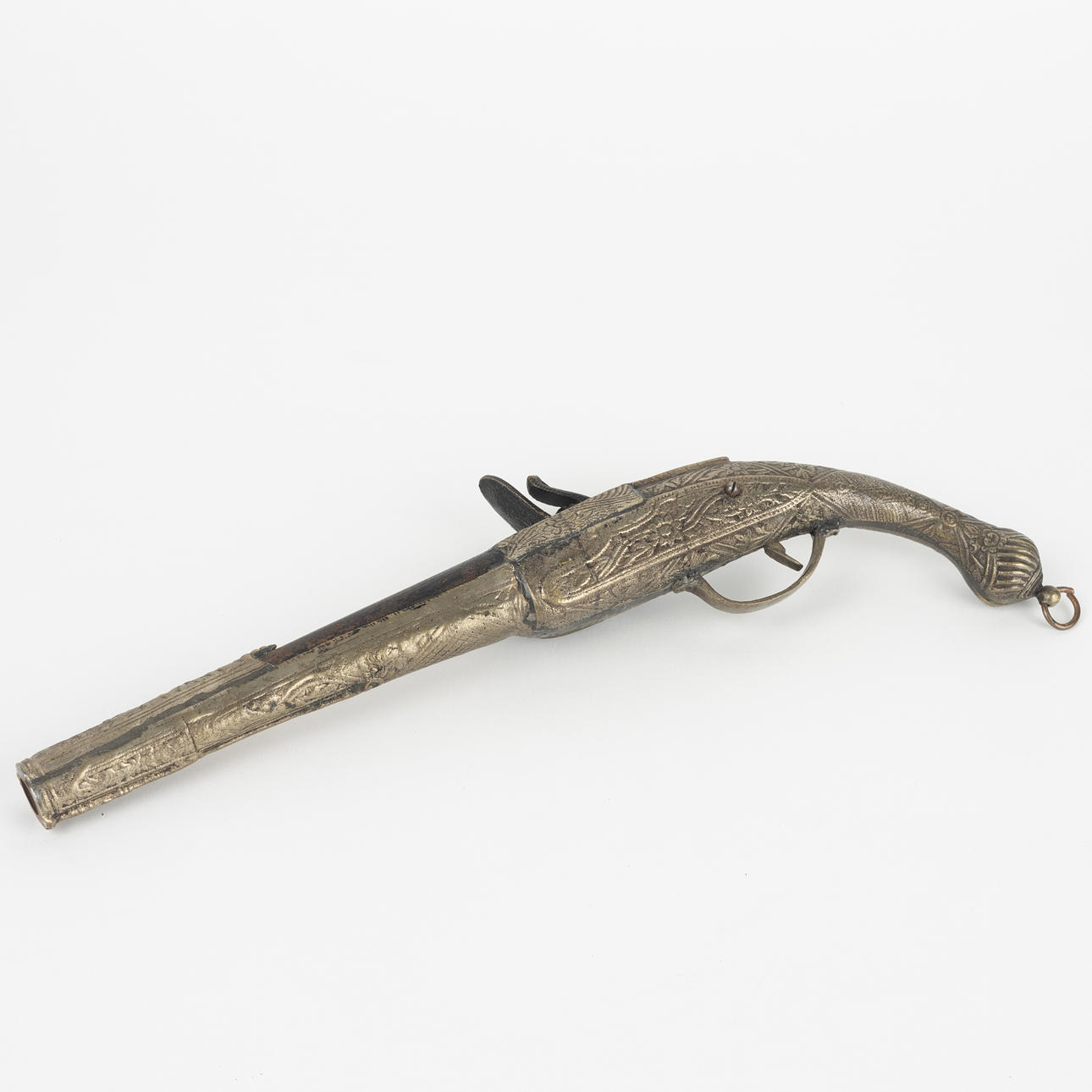 FLINT LOCK PISTOL, North Africa.