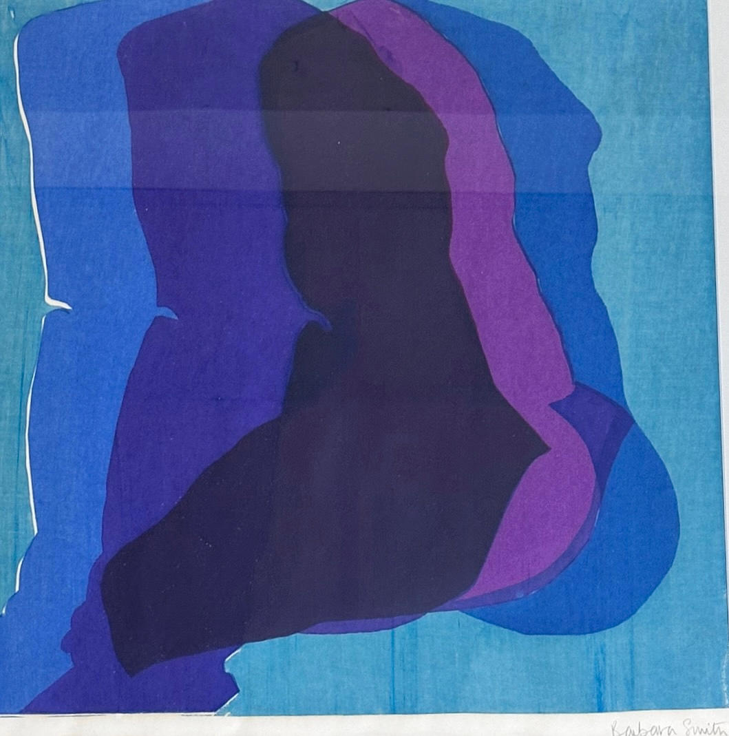 OIDENTIFIERAD KONSTNÄR. Seriegrafi.