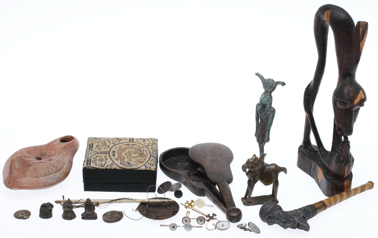 DIVERSE bl.a. bronsfigurer.
