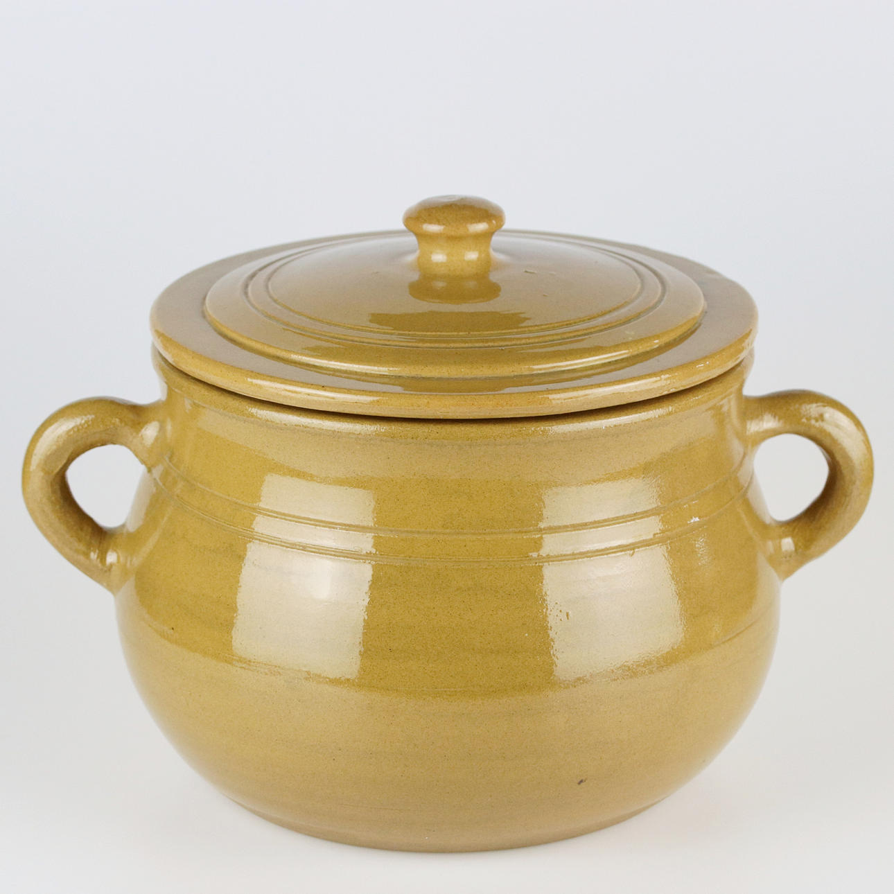 Glaseret stentøjsgryde, 5 liter, Höganäsbolaget.