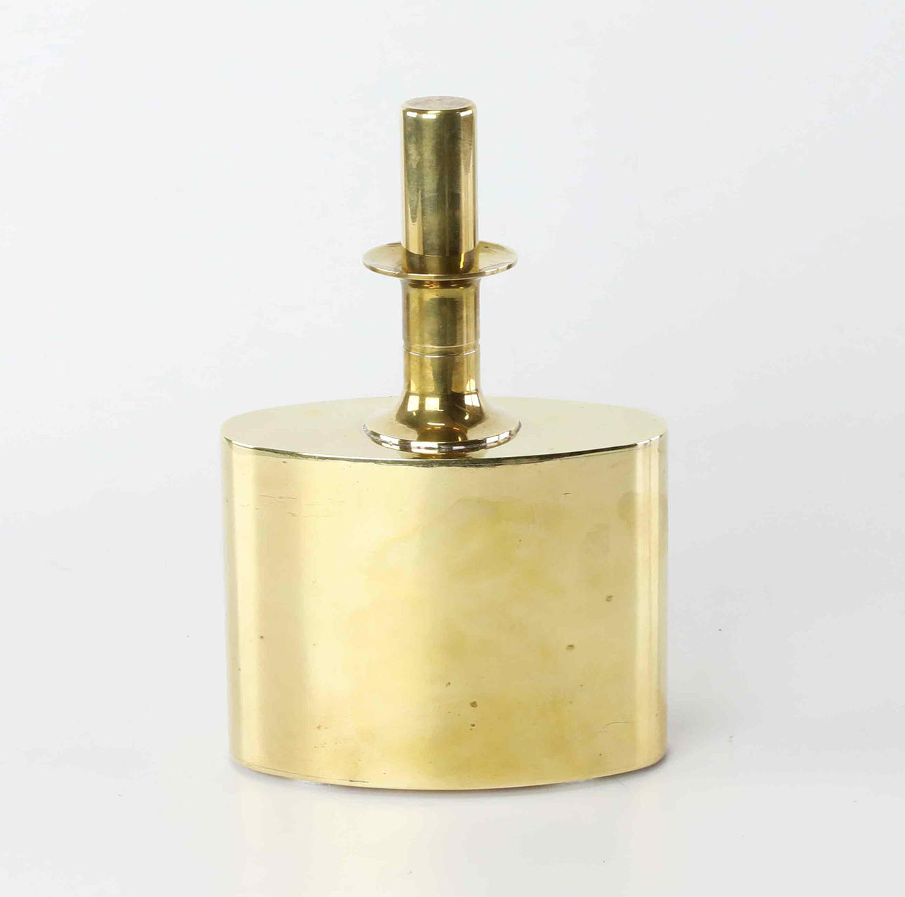 PIERRE FORSELL. Plunta, Messing, Skultuna, signiert.