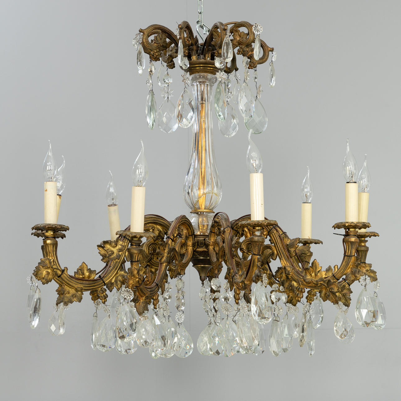 Biedermeier-Kronleuchter, Frankreich, 19.Jh.