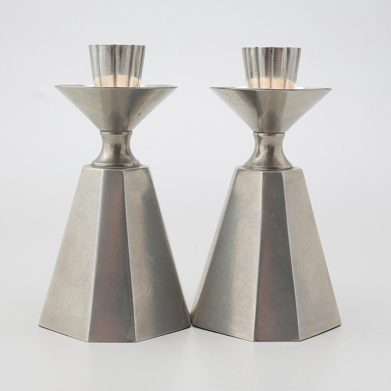 LJUSSTAKAR, tenn, ett par, GAB 1962.