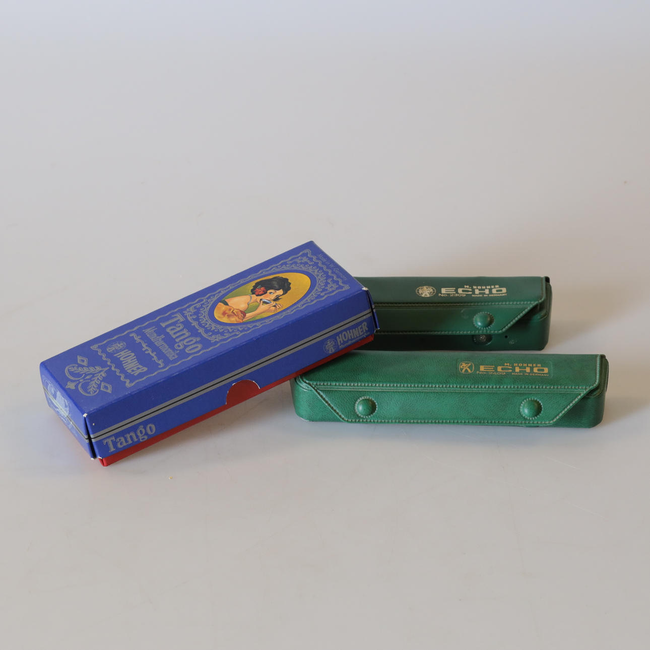 MUNSPEL, 3 st, M.Hohner, "Echo" & "Tango", Tyskland.