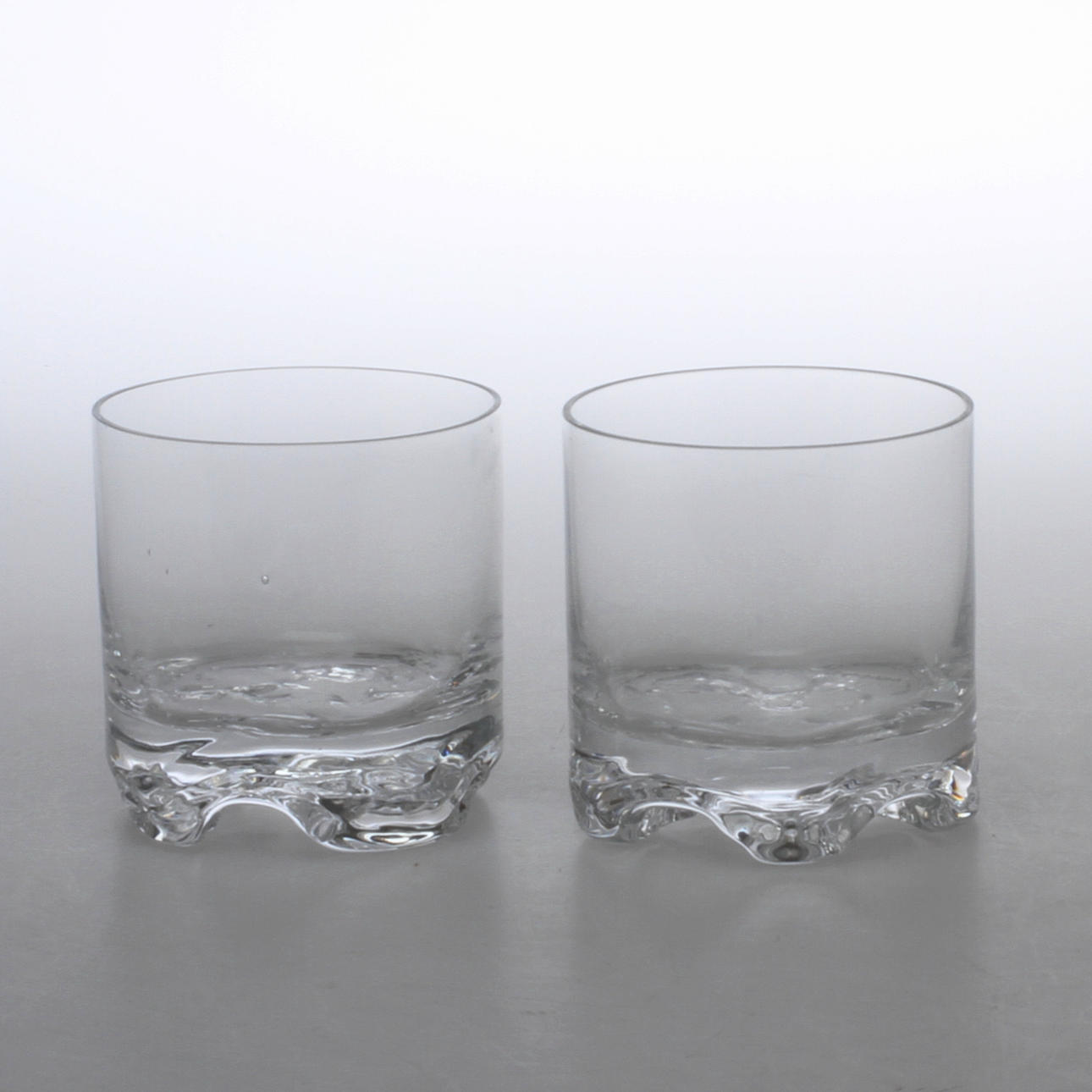 WHISKYGLAS, 10 st, modell "Gaissa", Tapio Wirkkala, Iittala.