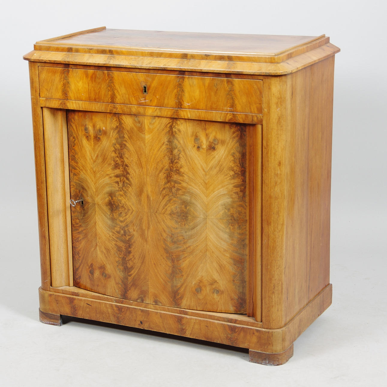 KOLONNSKÅP, mahogny, empire.