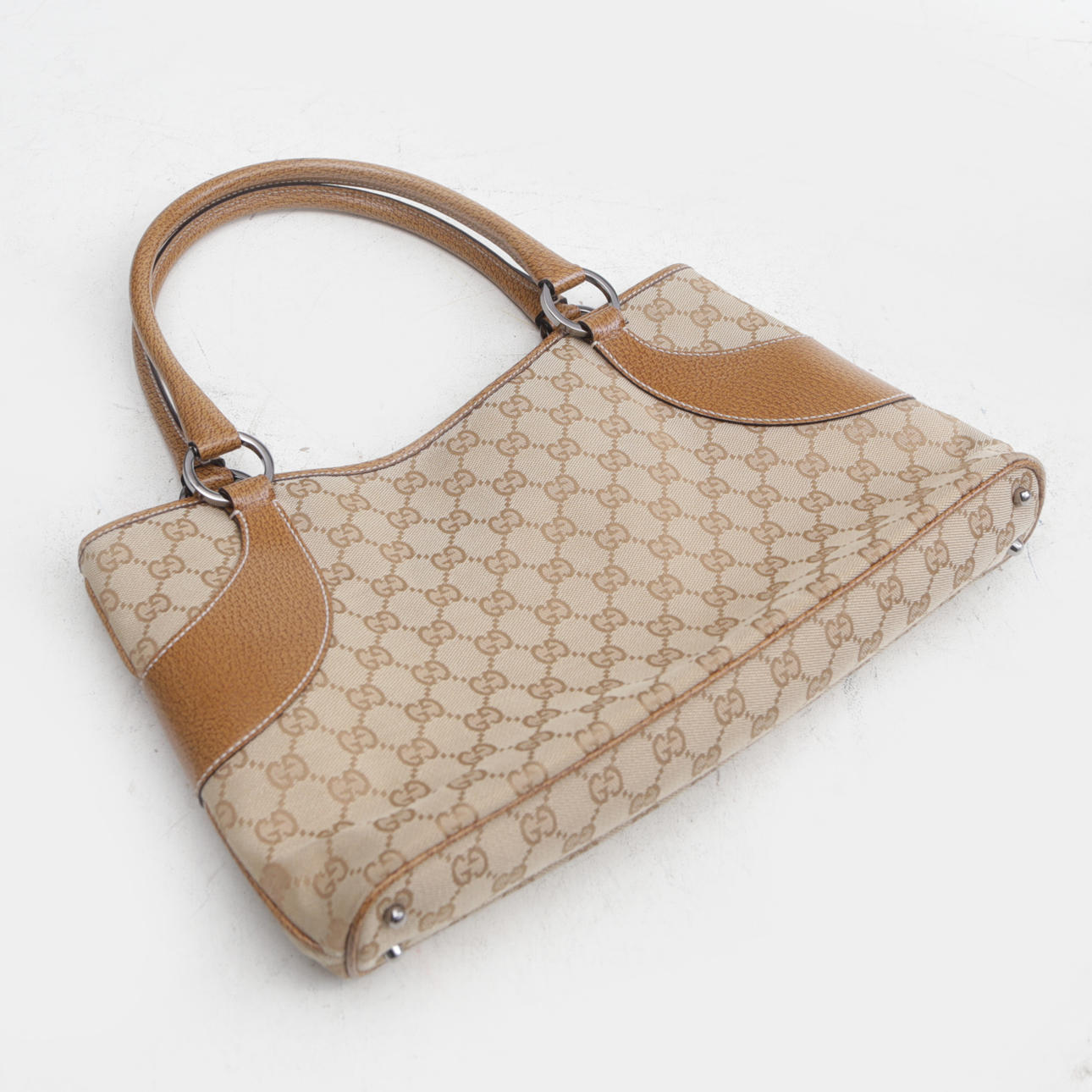 VÄSKA, Gucci, med textilpåse.