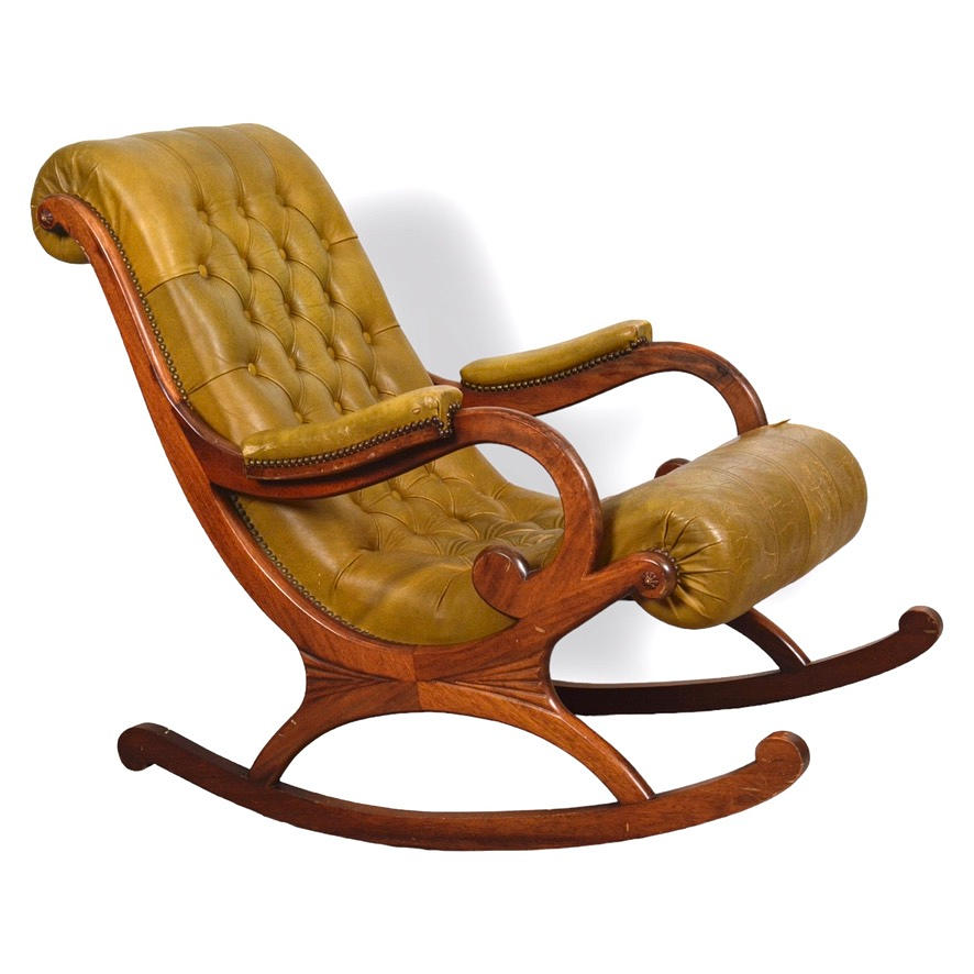 Gyngestol, engelsk stil, 20. århundrede.