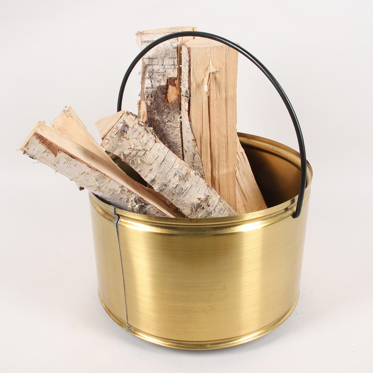 VEDKORG, mässing, 1900-tal.