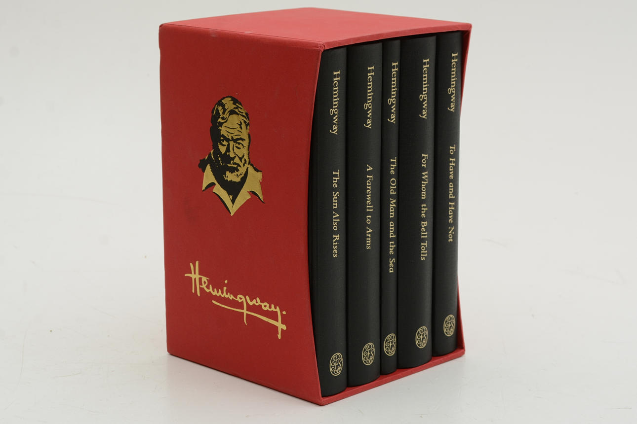 Novelas de Ernest Hemingway. Sociedad Folio.