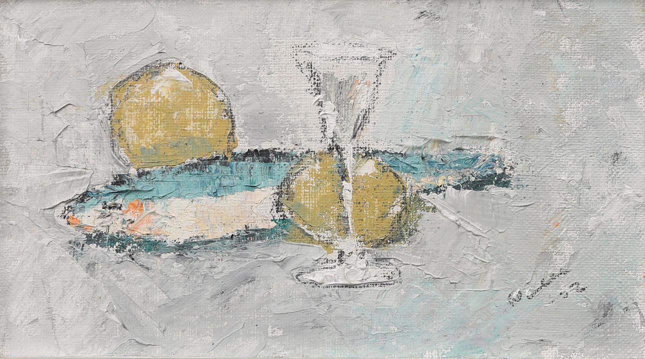 ARNOLD "NOLLE" SVENSSON. Oil on panel, signed and dated -02.