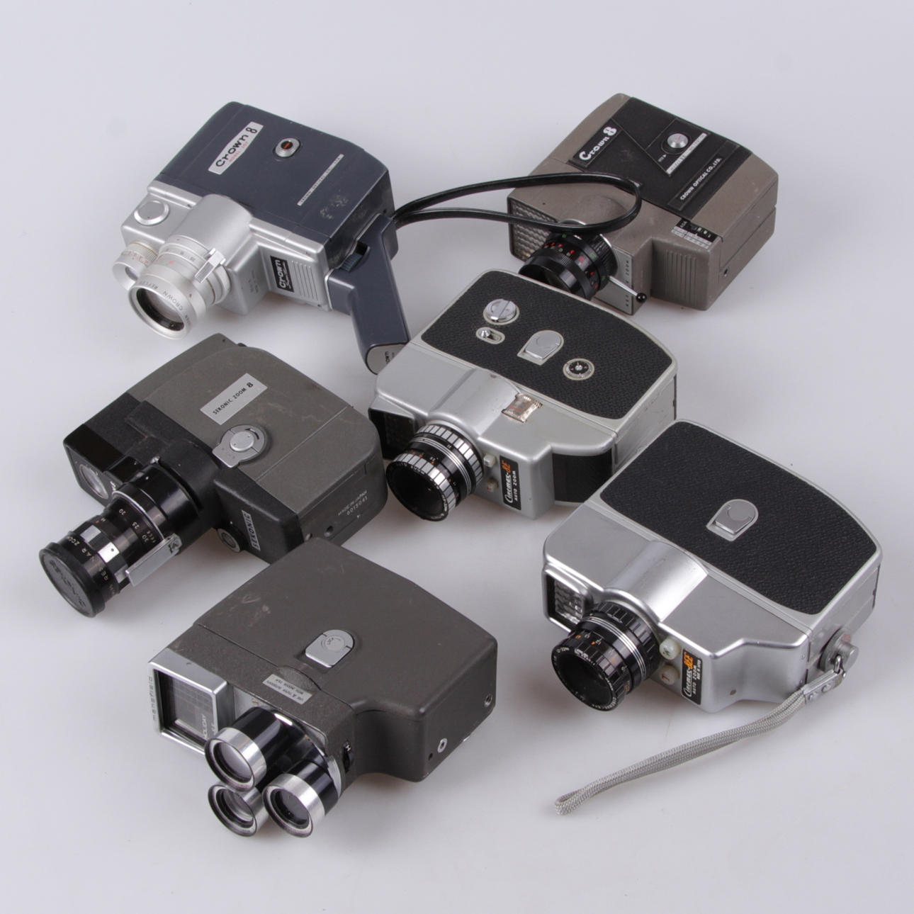 FILMKAMEROR, 6 st. 1900-tal.