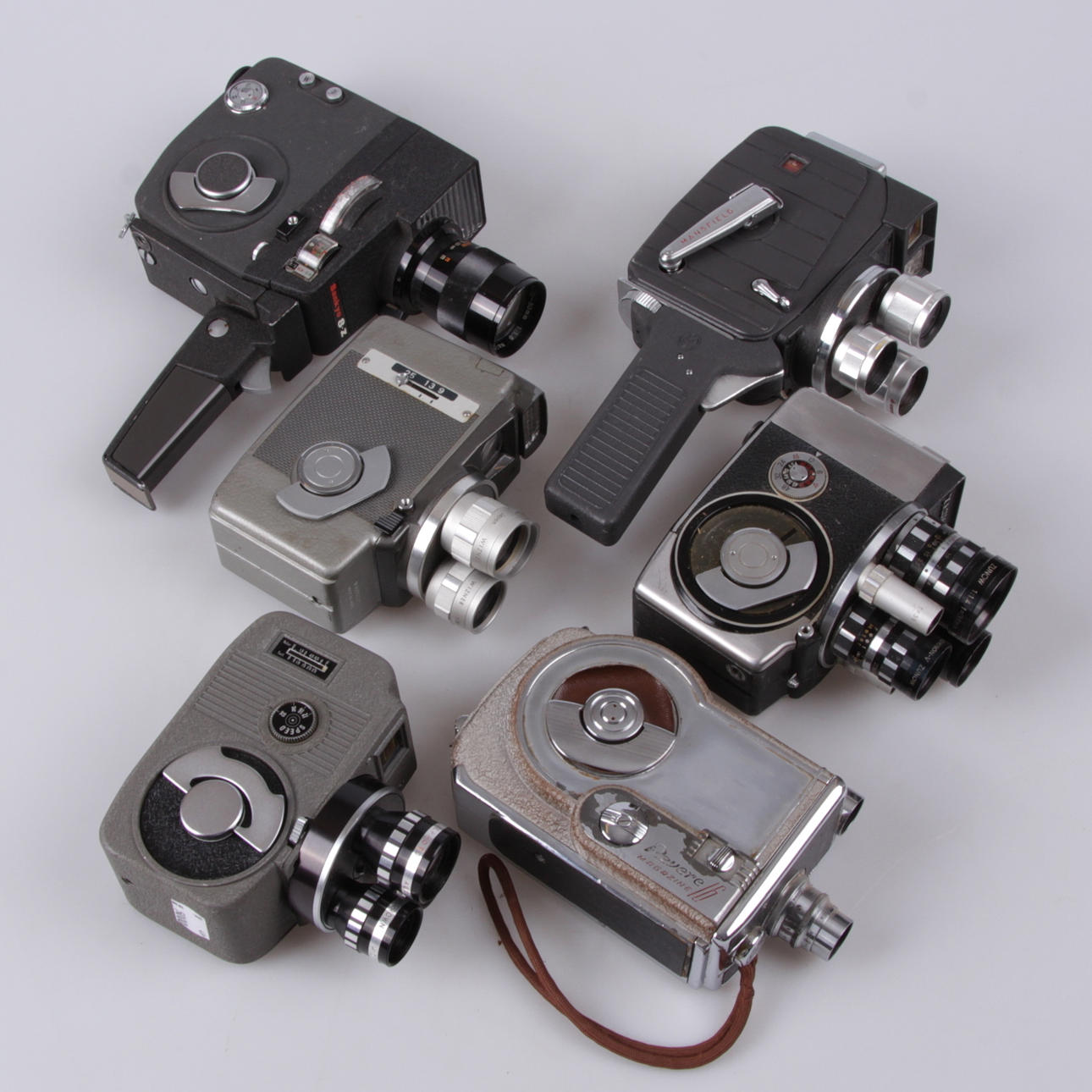 FILMKAMEROR, 6 st. 1900-tal.