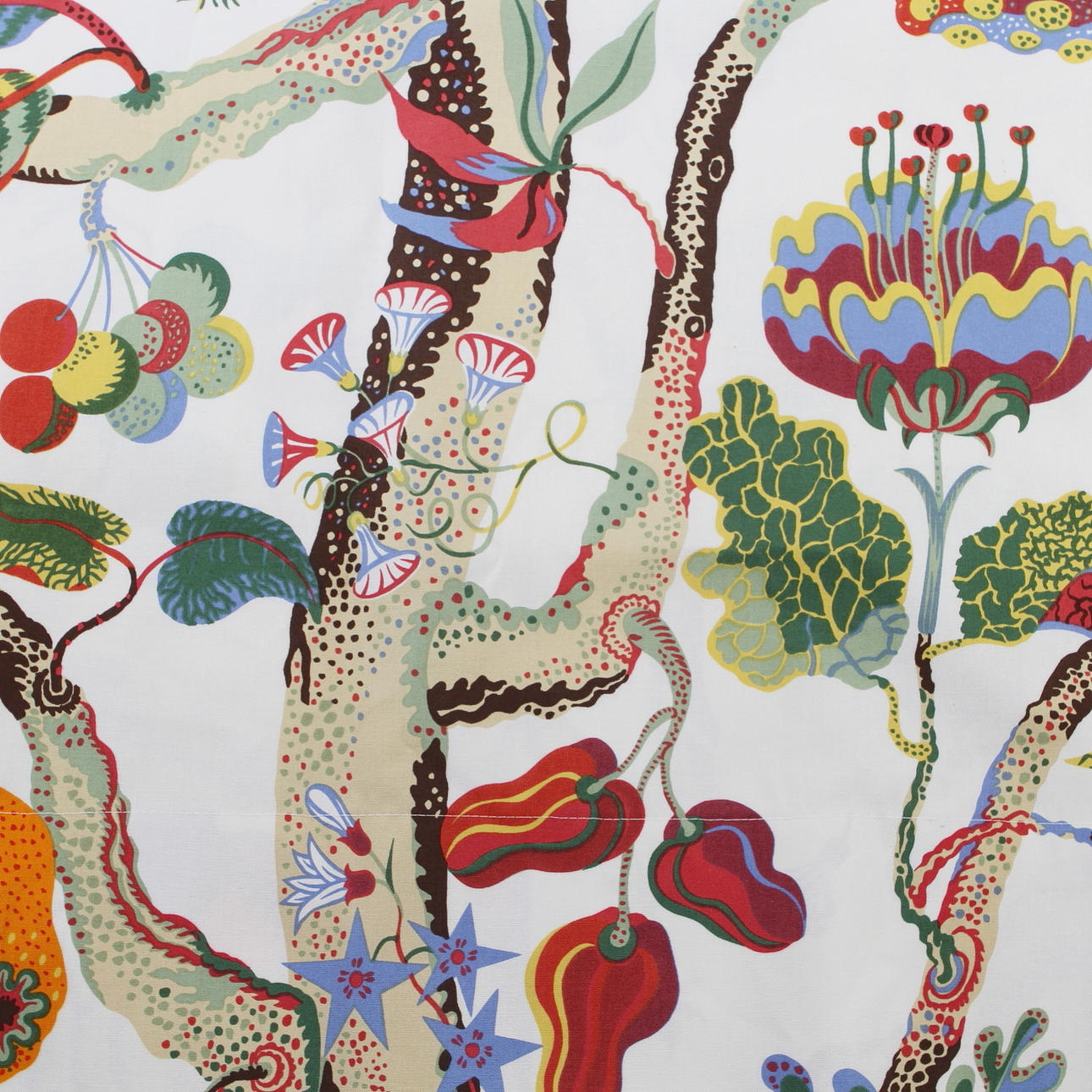 TEXTIL, "Vegetable Tree", Josef Frank för Svenskt Tenn.