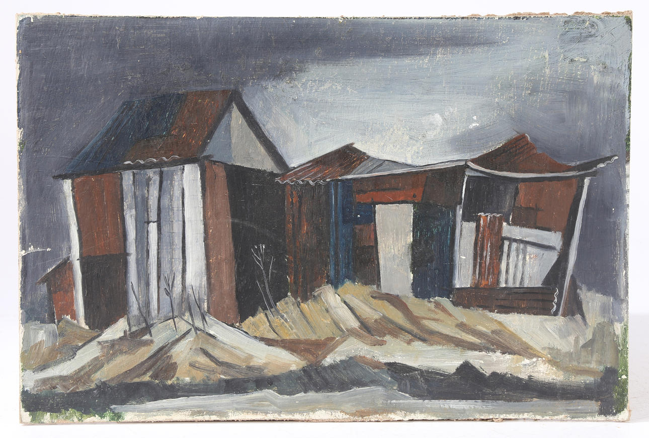 FIVE 20TH CENTURY MODERNIST SCHOOL STUDY'S.