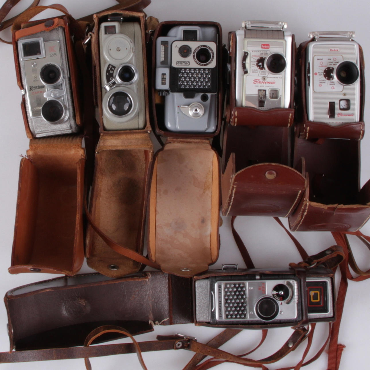 FILMKAMEROR, 6 st. 1900-tal.